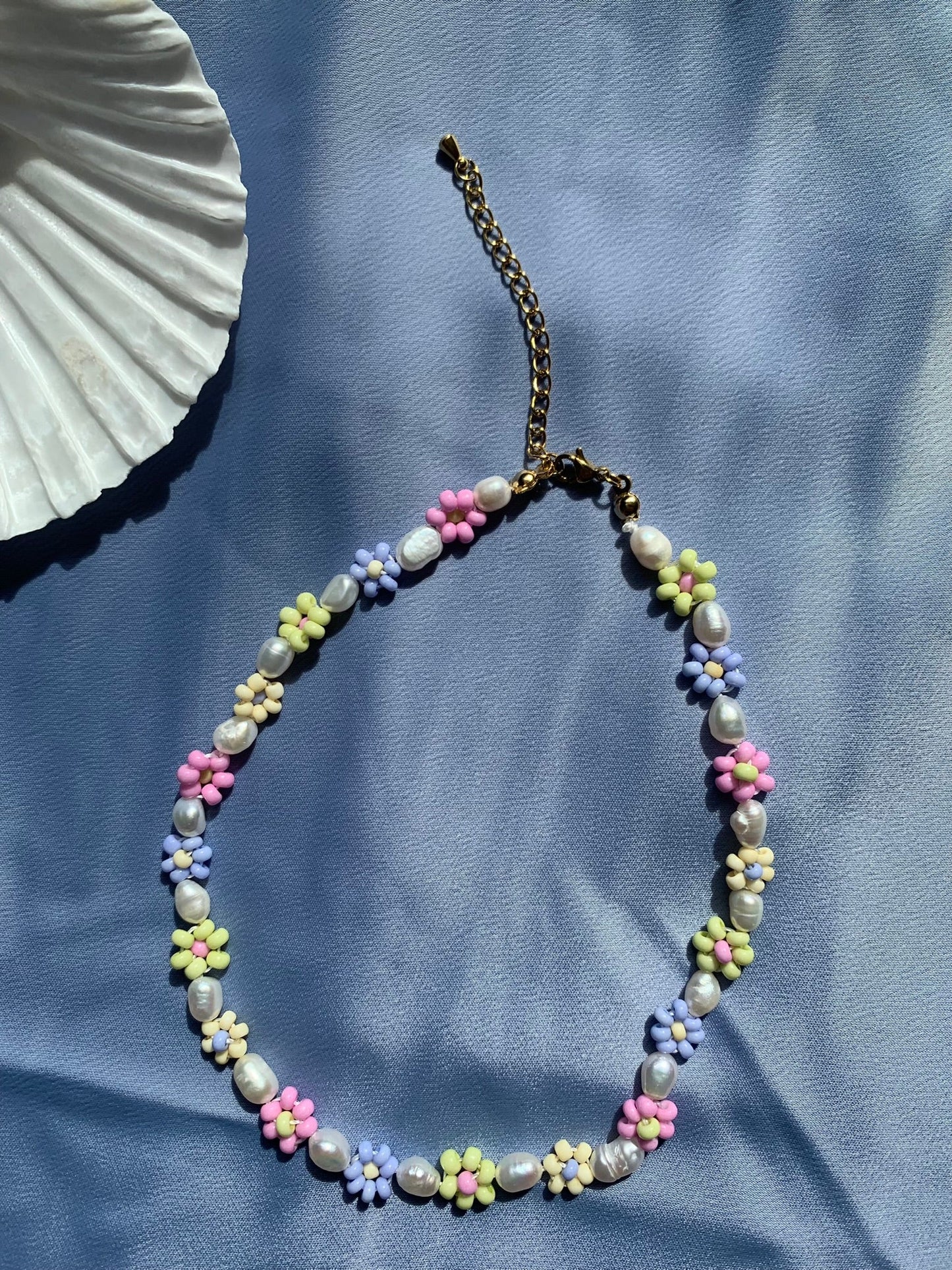 Necklace FLORIDA pastel shades