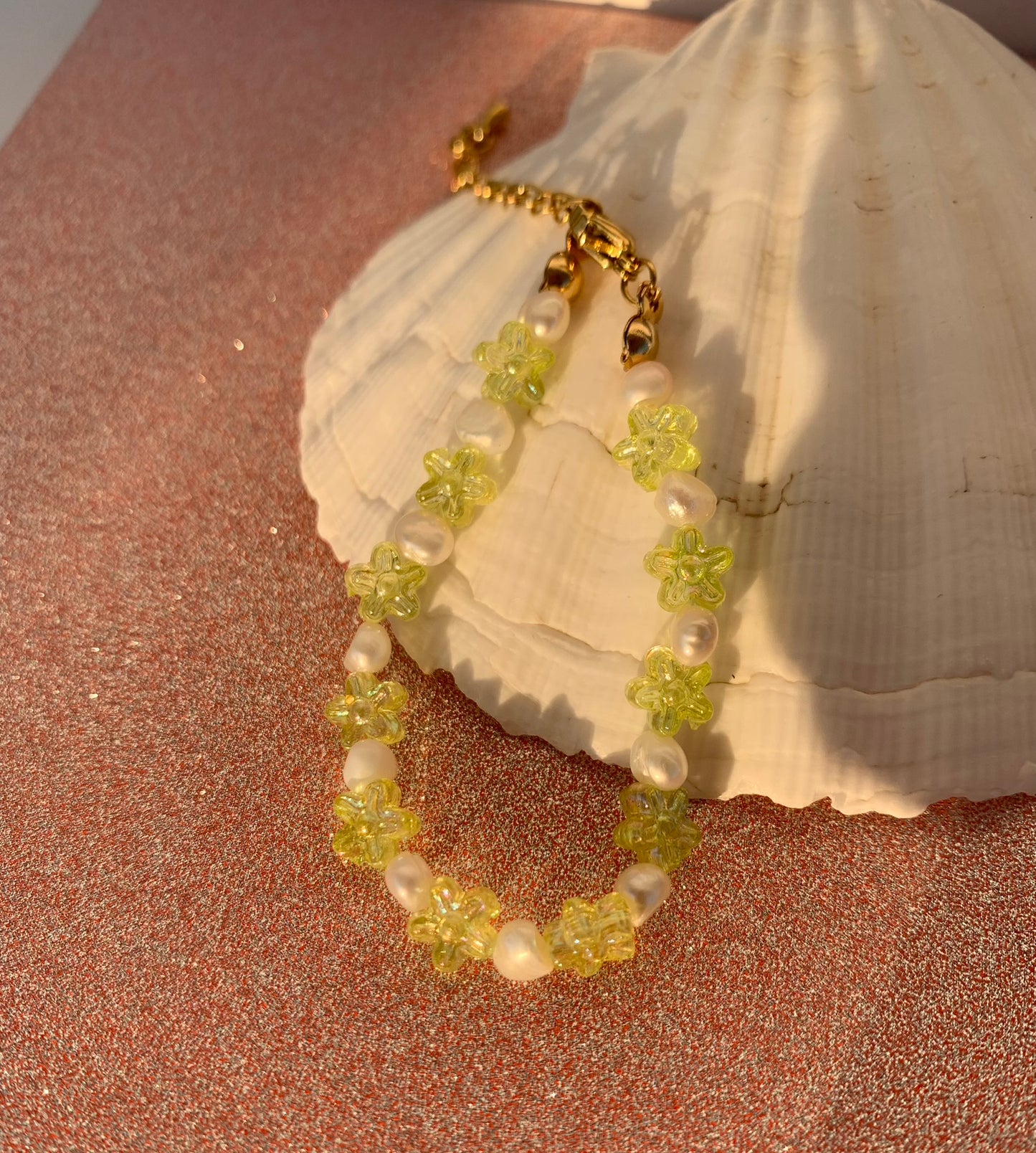 Bracelet JUPITER light green