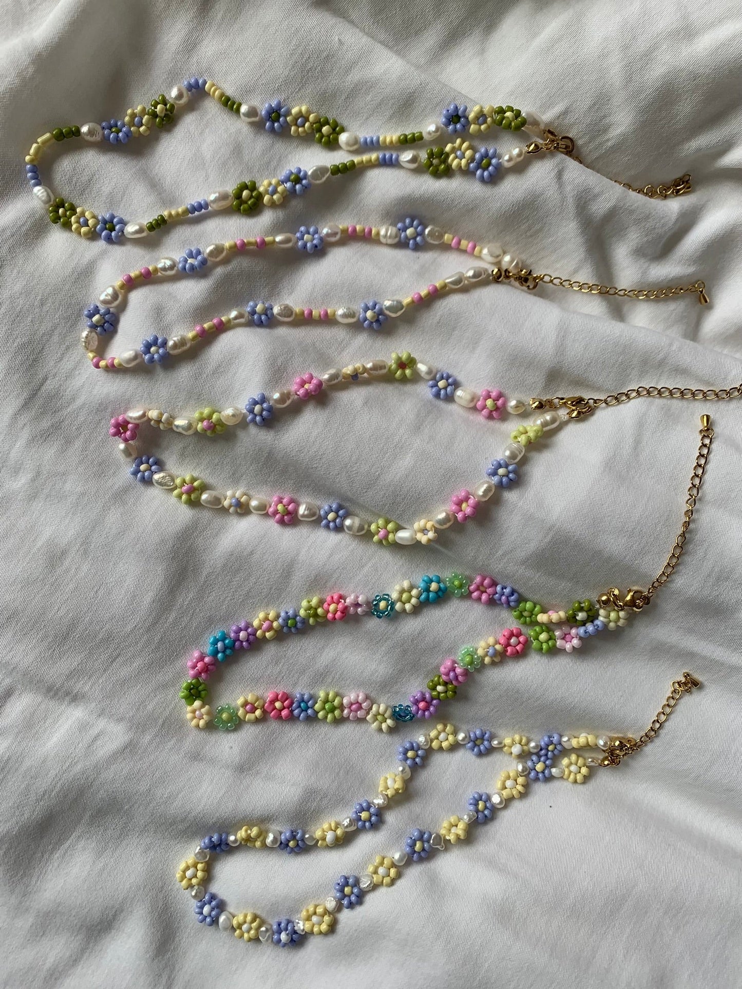 Necklace FLORIDA pastel shades